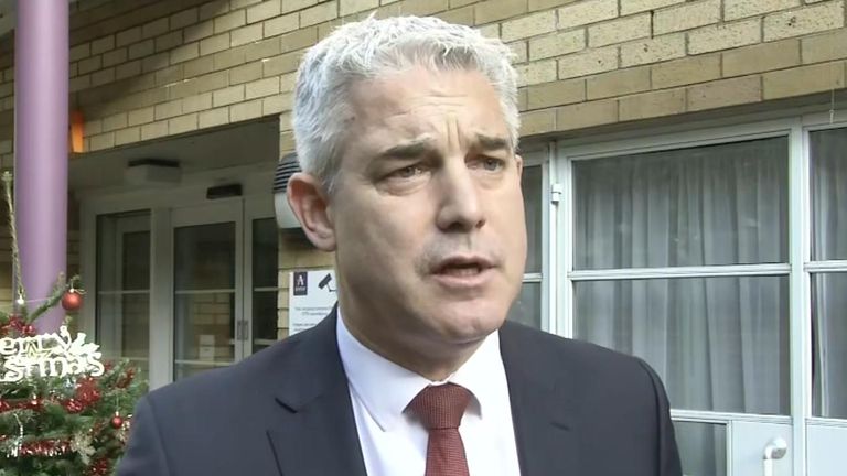 Steve Barclay says the British public is 'common sense' where to put pressure on the health service