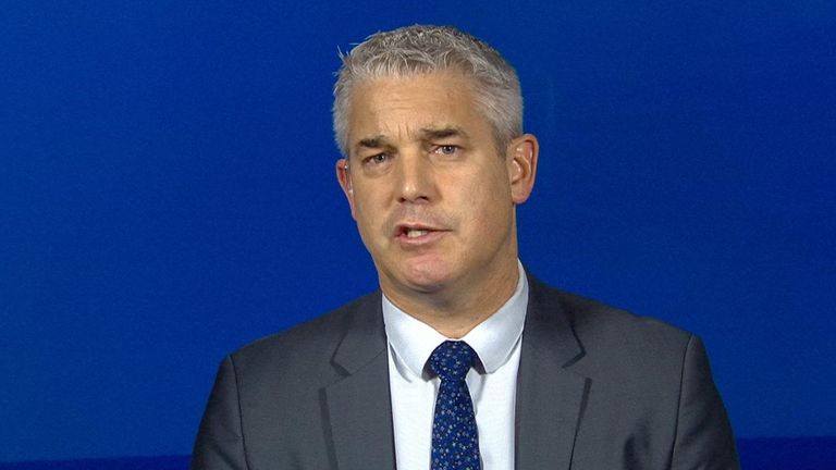 Steve Barclay says unions 'chosen' this time to strike, when NHS is under intense pressure