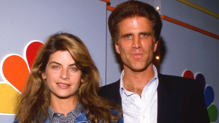 Kirstie Alley and Ted Danson 1989
