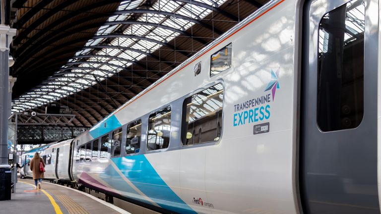 A TransPennine Express train service
Pic:Jonny Walton
