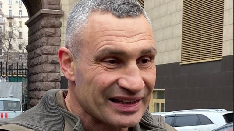 Mayor of Kyiv Vitali Klitschko