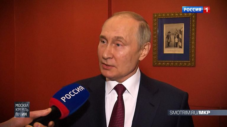 Putin claims Moscow ready for Ukraine talks
