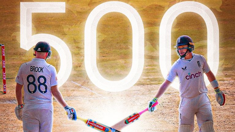 England 500 Pakistan 