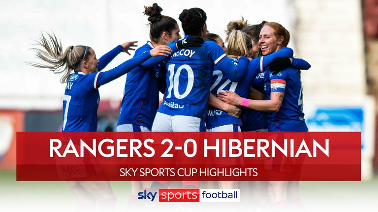 Rangers 2-0 Hibernian | Scottish Women’s Premier League Cup