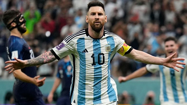 Argentina&#39;s Lionel Messi 