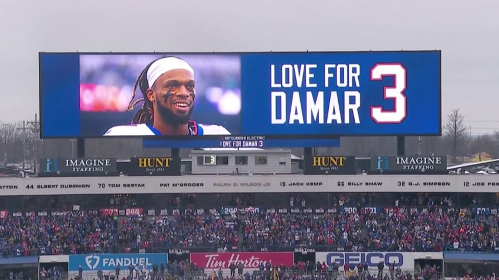 Damar Hamlin 'doing well' and moved back to Buffalo to continue recovery a week after cardiac arrest