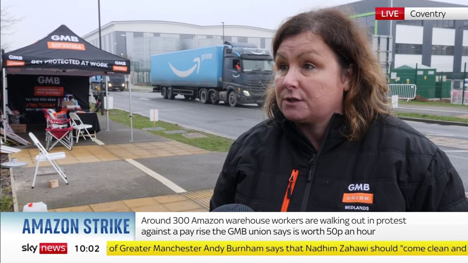 Amazon Workers 'just Can't Live On That Wage' | News UK Video News ...