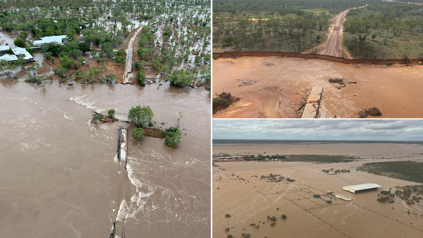 Australia hit by 'one-in-100-year' floods as hundreds airlifted to safety