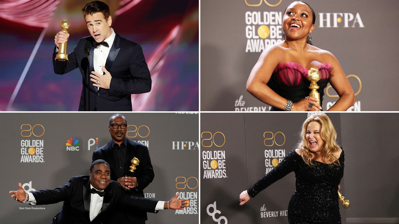 Golden Globes 2023: A-listers return to ceremony - as host addresses diversity controversy