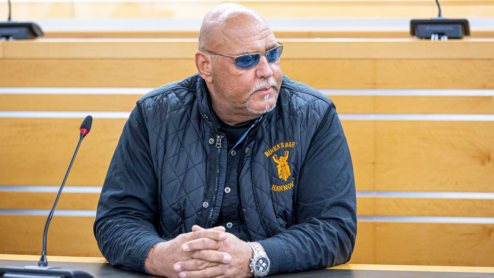 Frank Hanebuth: Former Hells Angels leader and 49 alleged collaborators appear in Spanish court