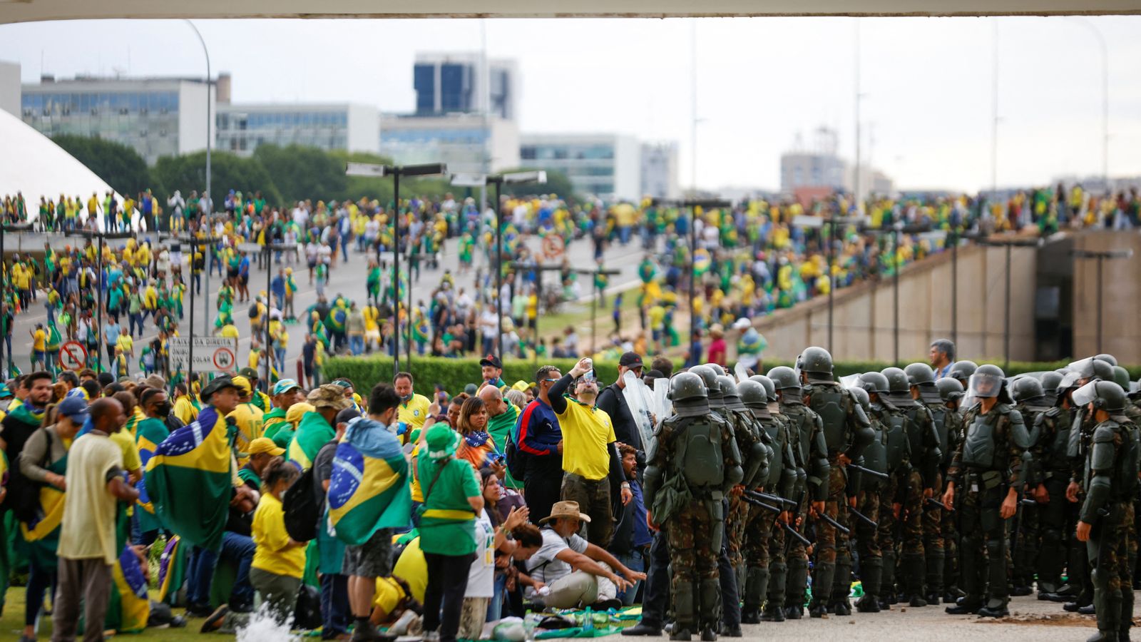 Brazil Riots: How The Storming Of Congress Unfolded | World News | Sky News