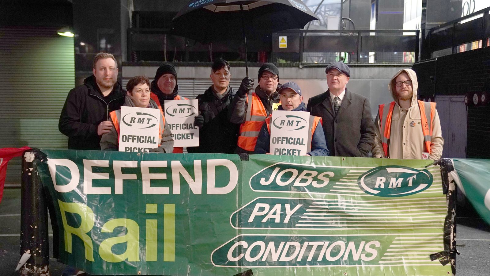RMT union rejects latest 'dreadful' pay offers as Mick Lynch vows strikes will continue for 'as long as it takes'