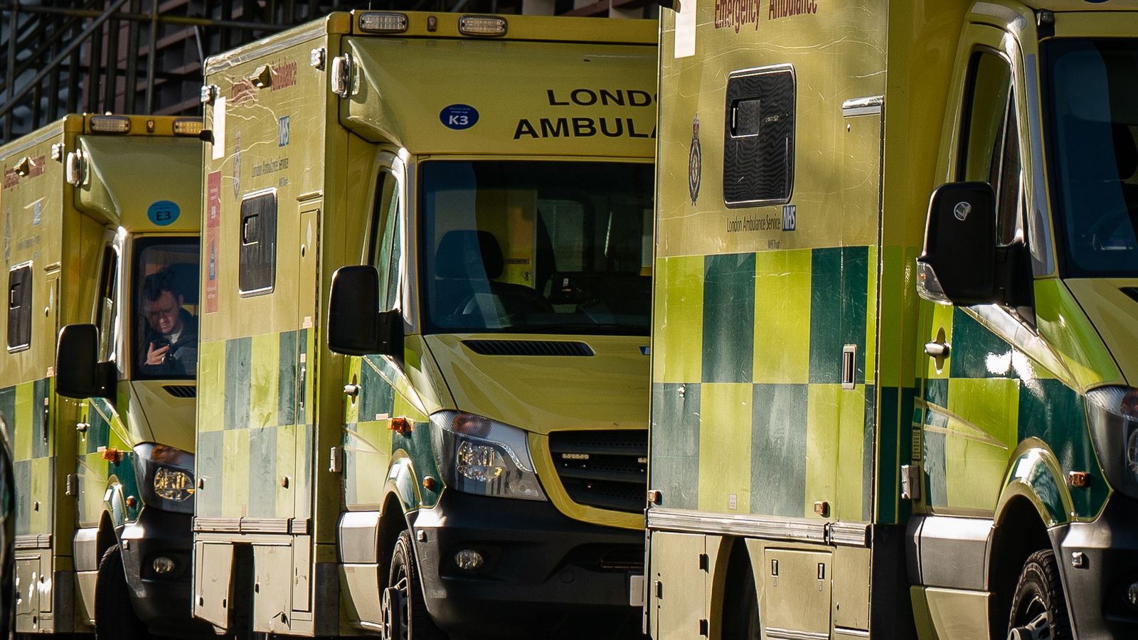 NHS figures: Ambulance delays slowly improving after record waits over Christmas