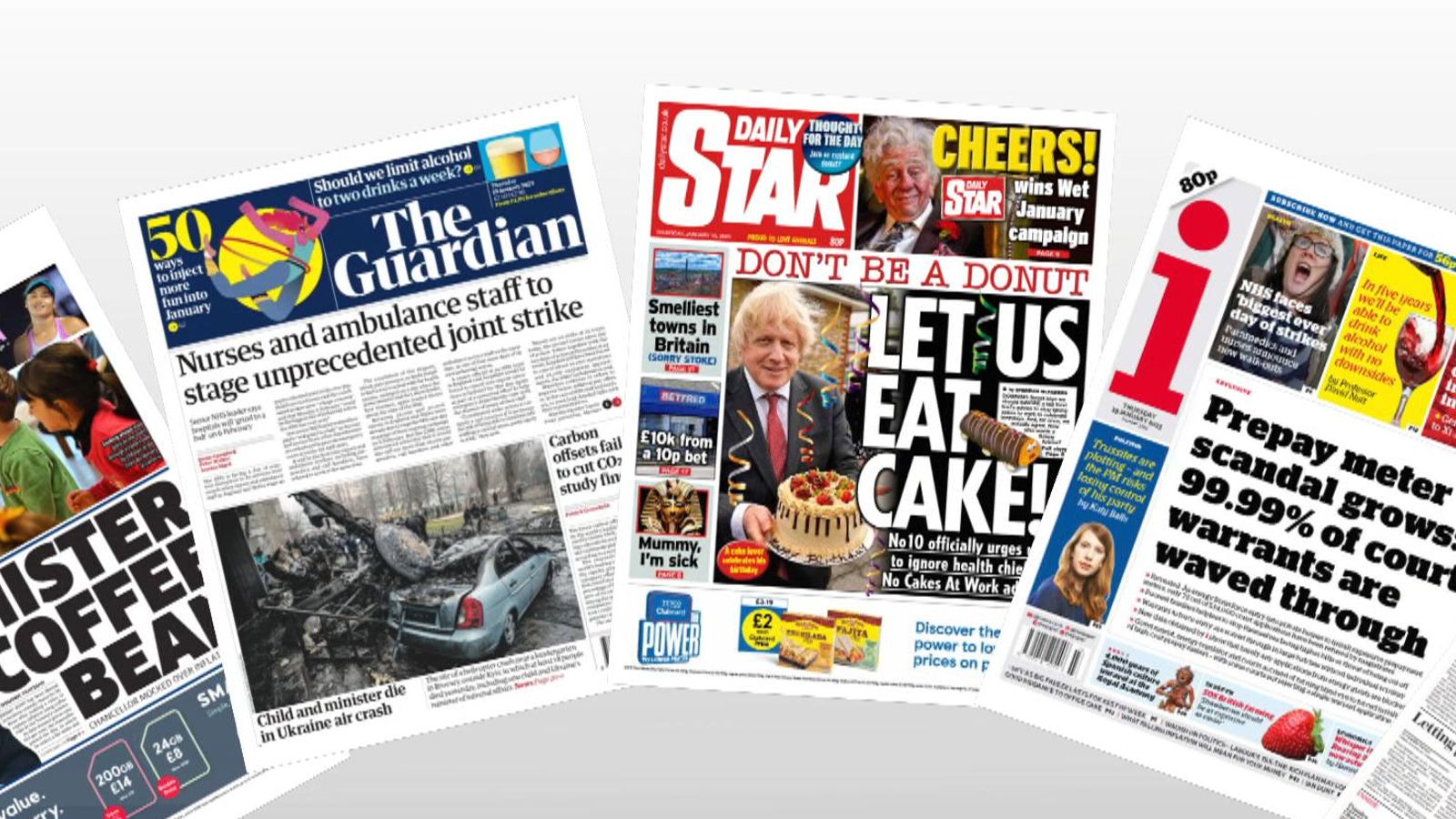 Thursdays National Newspaper Front Pages Uk News Sky News 8153