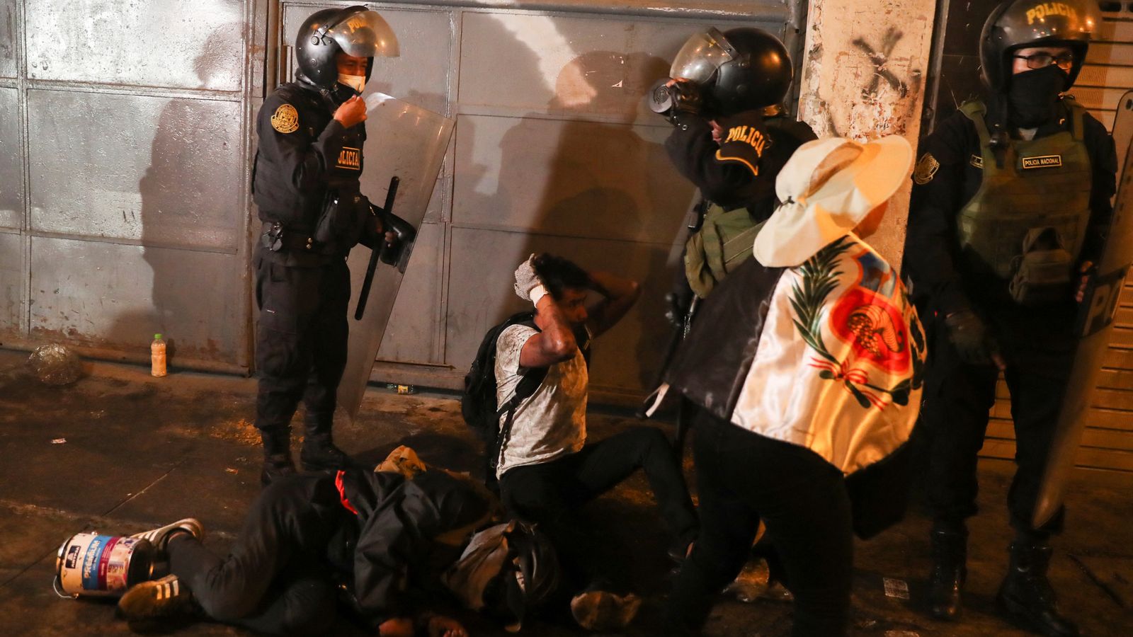 Peru protests: Thousands of anti-government demonstrators clash with ...