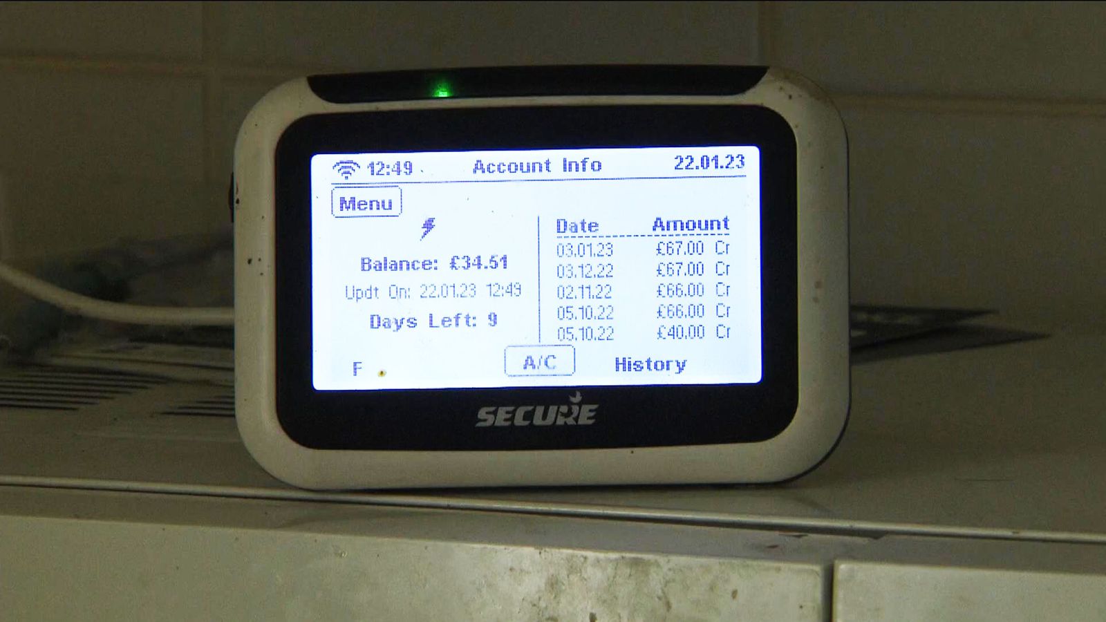 Energy regulator reveals end to forced installation of prepayment meters is temporary