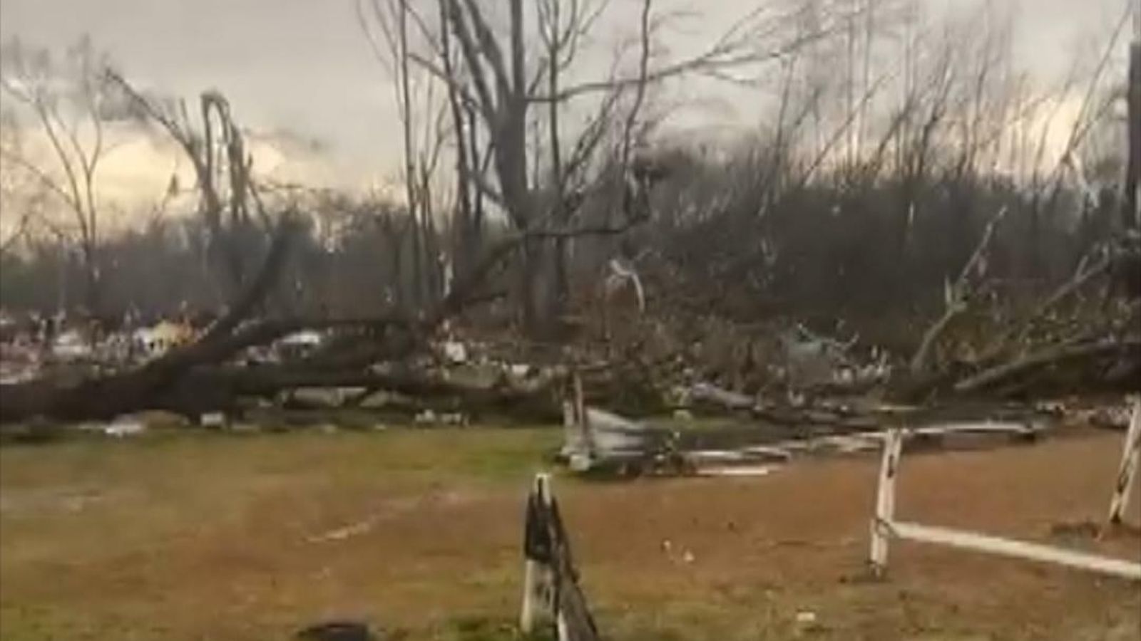 US Weather: Woman Discovers House Destroyed By Tornado In Alabama As At ...