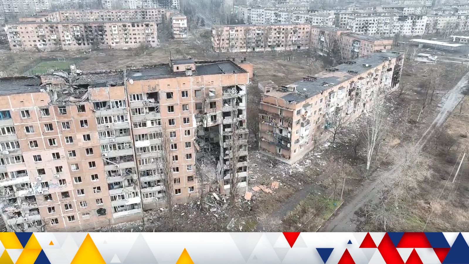 Missile ‘hits apartment building in Kharkiv’; Russian athletes in Olympics would show terror is acceptable, says Zelenskyy | Ukraine latest