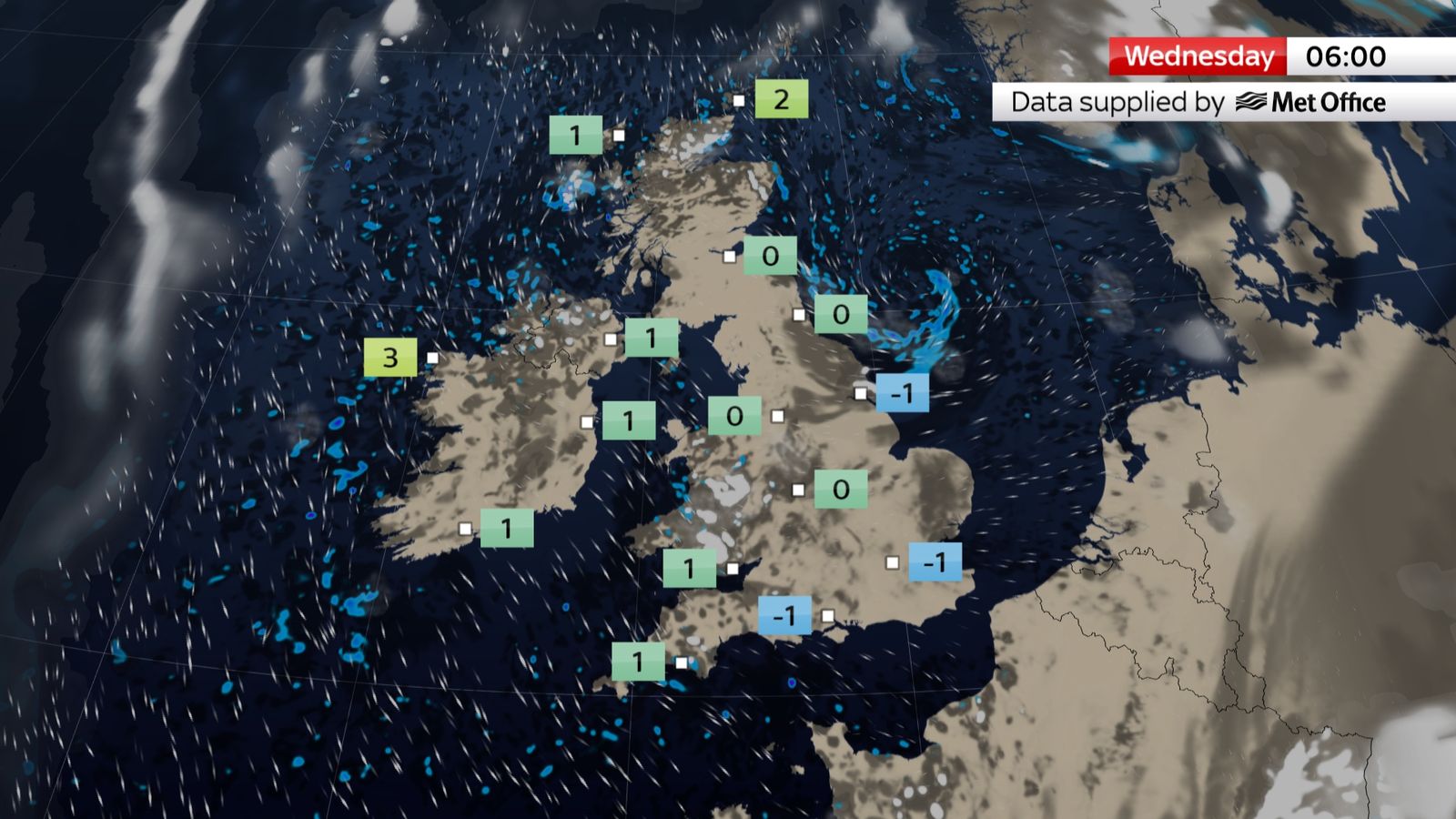 UK weather: Lows of -9.8C recorded yesterday, Met Office reveals - as ...