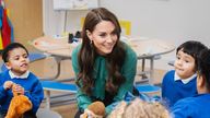 Kate at a primary school in east London