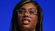 Minister for women and equalities, Kemi Badenoch