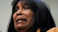RowVaughn Wells, mother of Tyre Nichols. Pic: AP