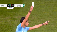 So far only Portugal has adopted the white card. Pic: Canal 11