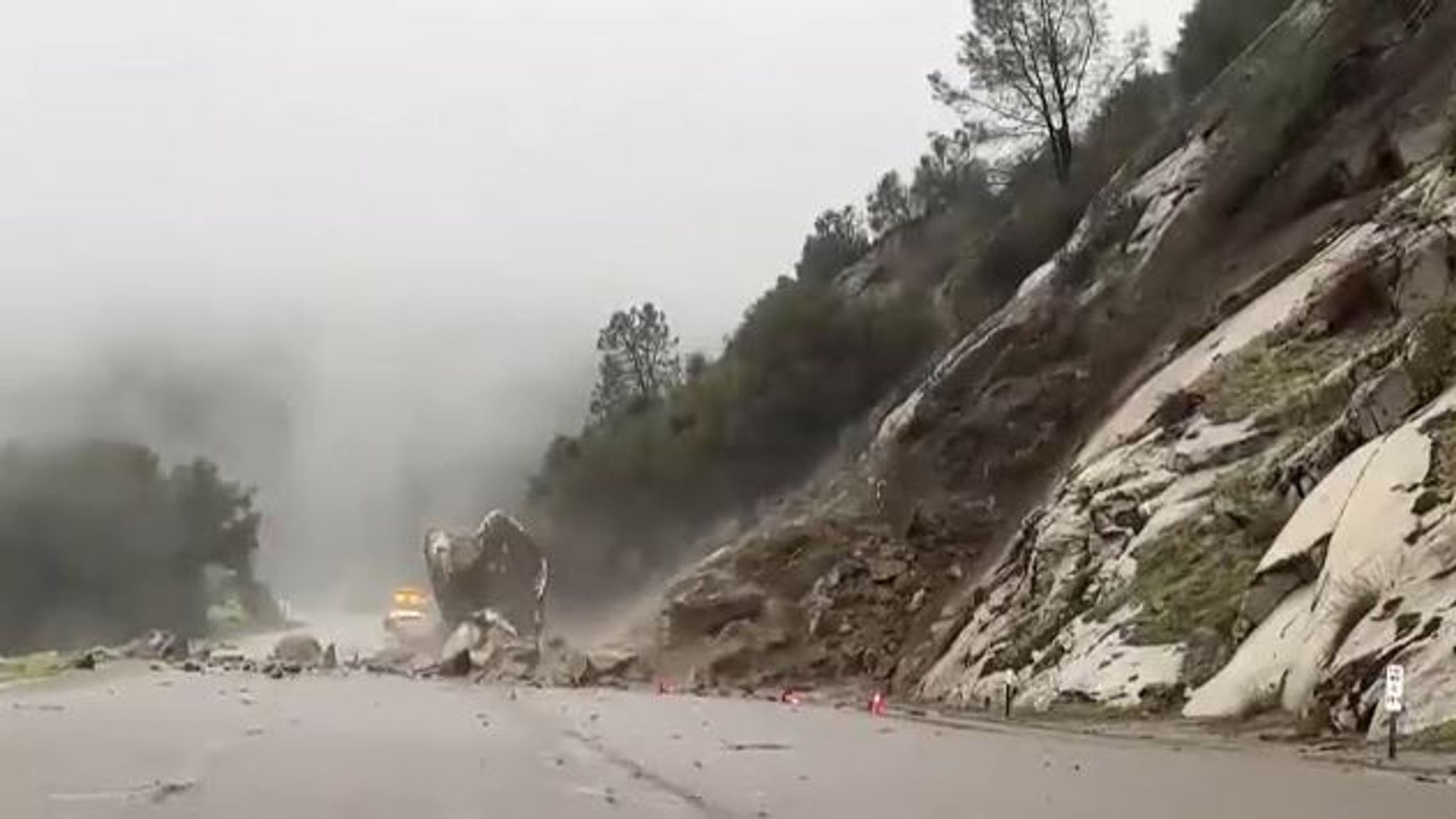 Parts of California are absolutely soaked and the worst may be yet to