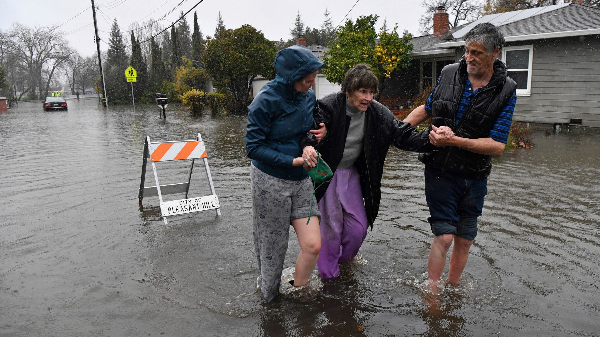 Météo aux ÉtatsUnis la tempête de la « rivière atmosphérique » voit