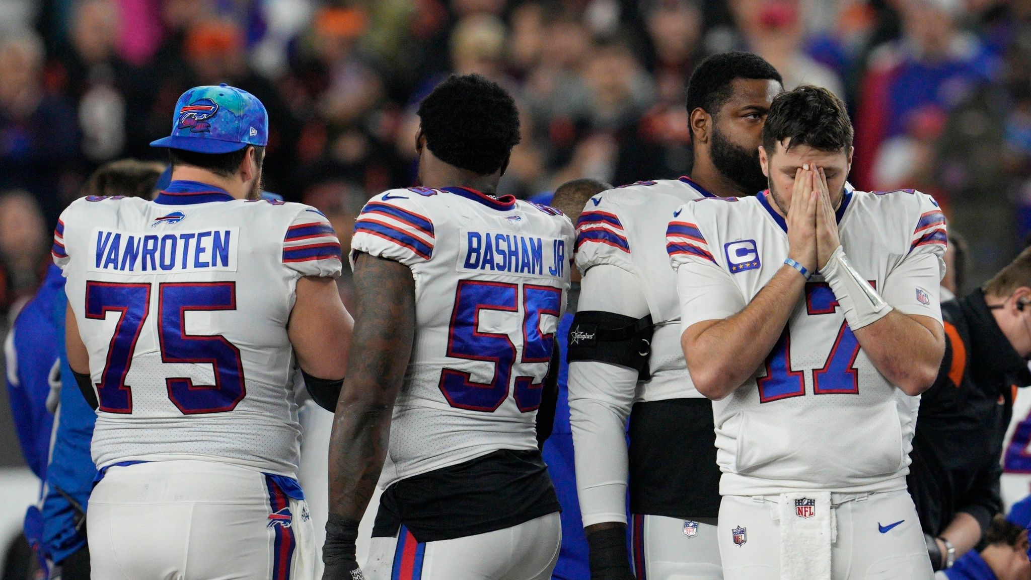 Buffalo Bills star Damar Hamlin suffers cardiac arrest during NFL game