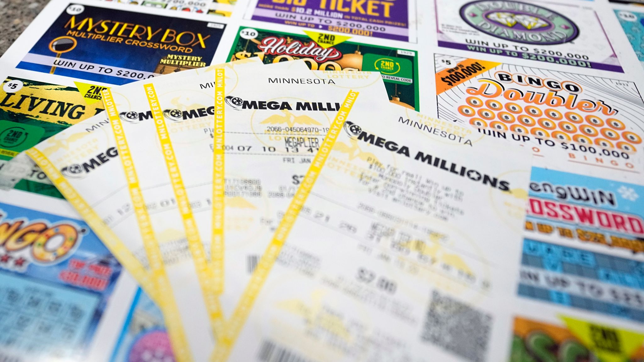 Mega Millions: ticket holder in Maine wins $1.35bn jackpot