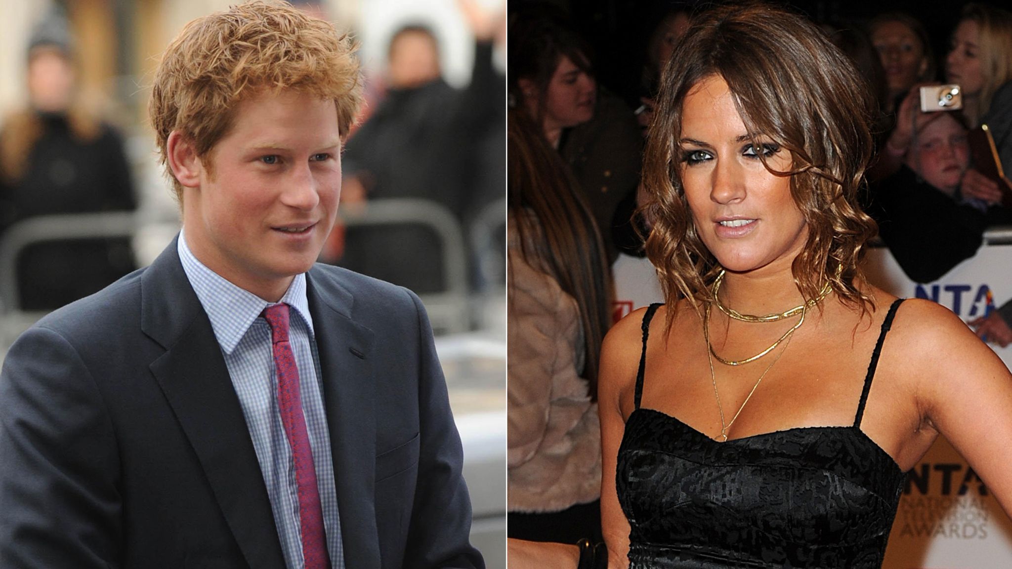 Caroline Flack's ex-agent hits out at Prince Harry for repeating 'long  forgotten slurs' in memoir | Ents & Arts News | Sky News