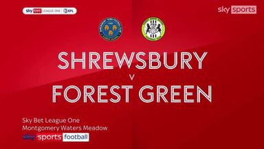 Shrewsbury 2-1 Forest Green 