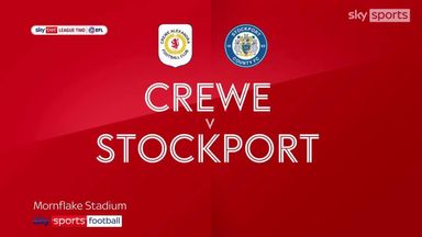 Crewe 1-1 Stockport