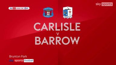 Carlisle 5-1 Barrow