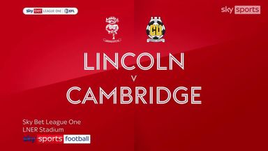 Lincoln City 0-0 Cambridge Utd