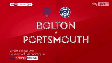 Bolton 3-0 Portsmouth 