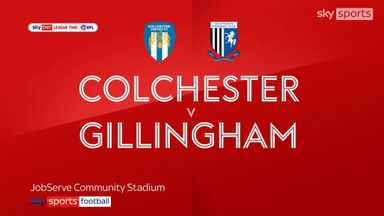 Colchester 0-2 Gillingham