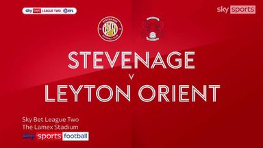 Stevenage 3-0 Leyton Orient