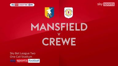 Mansfield 1-1 Crewe