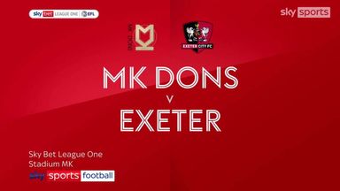 MK Dons 0-2 Exeter