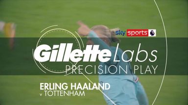Gillette Precision Play: Haaland finds the equaliser against Spurs