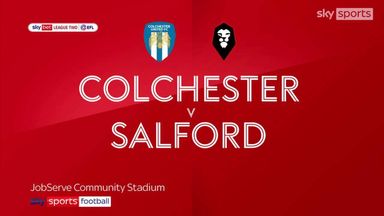 Colchester 1-1 Salford