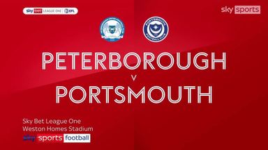Peterborough 2-1 Portsmouth