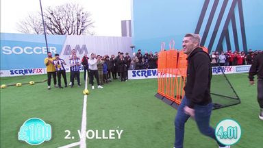 Liam Smith smashes home volley on Soccer AM