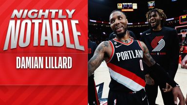 Nightly Notable | Lillard erupts with season-high 60 points against Jazz