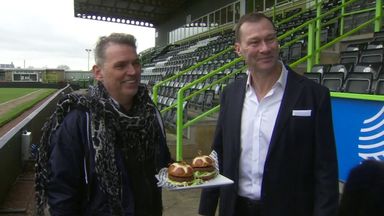 New Forest Green Rovers boss Ferguson offered veggie burgers on first day