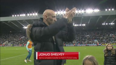  Shelvey thanks Newcastle fans at St James' ahead of Nott'm Forest move