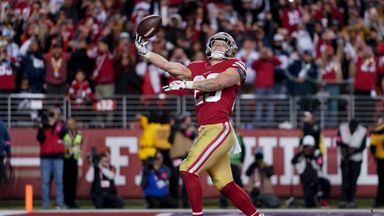 McCaffrey with crucial TD for 49ers