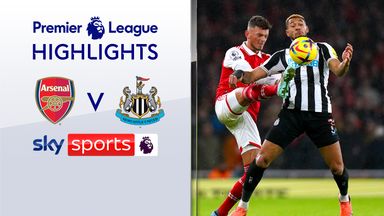 Arsenal and Newcastle share points in feisty affair